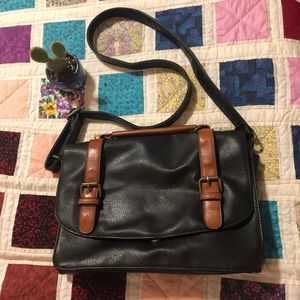 *SOLD* ModCloth Faux Leather Shoulder Bag